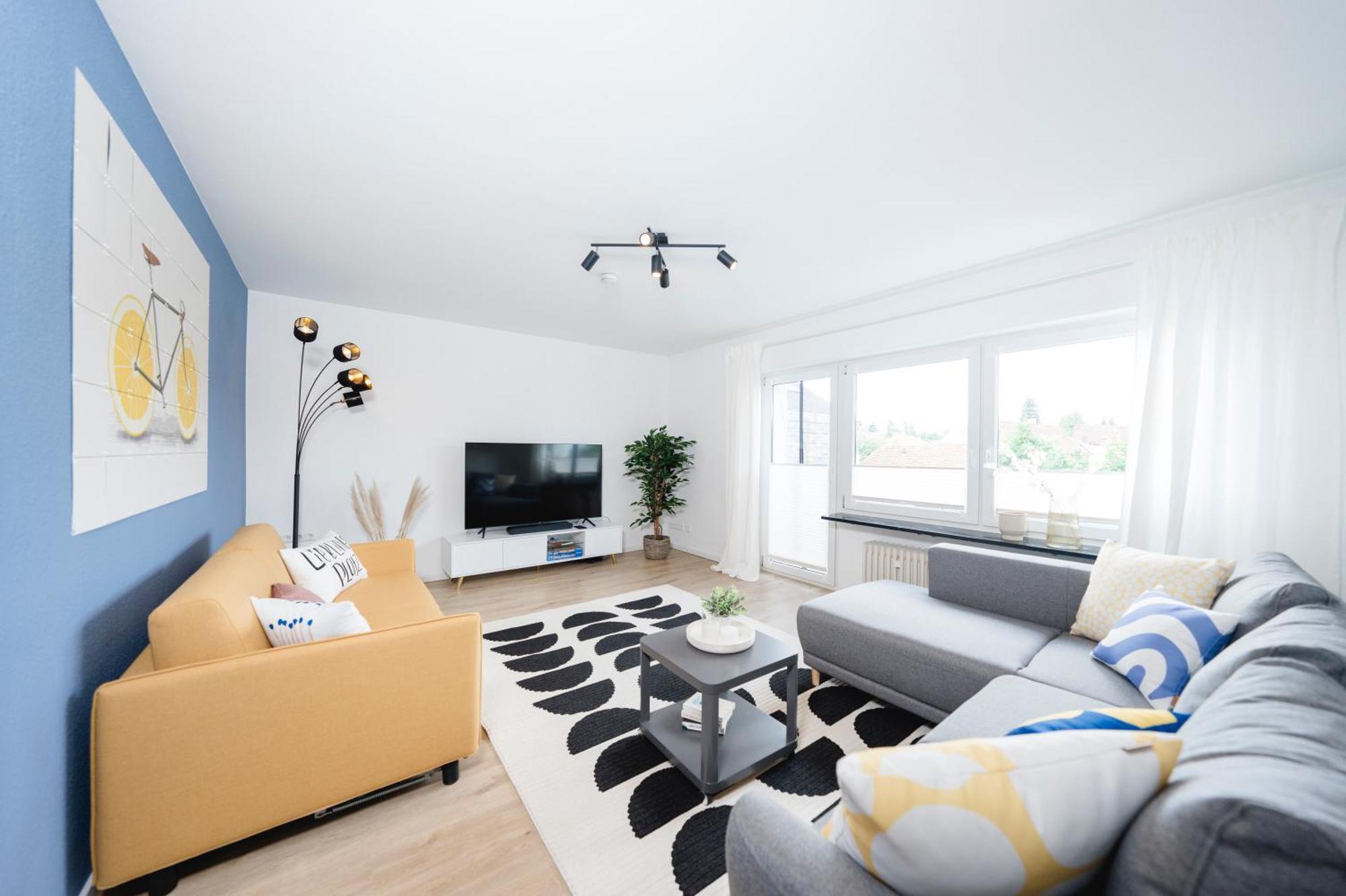 Stadtrand Oase Karlsruhe Mit Balkon 外观 照片