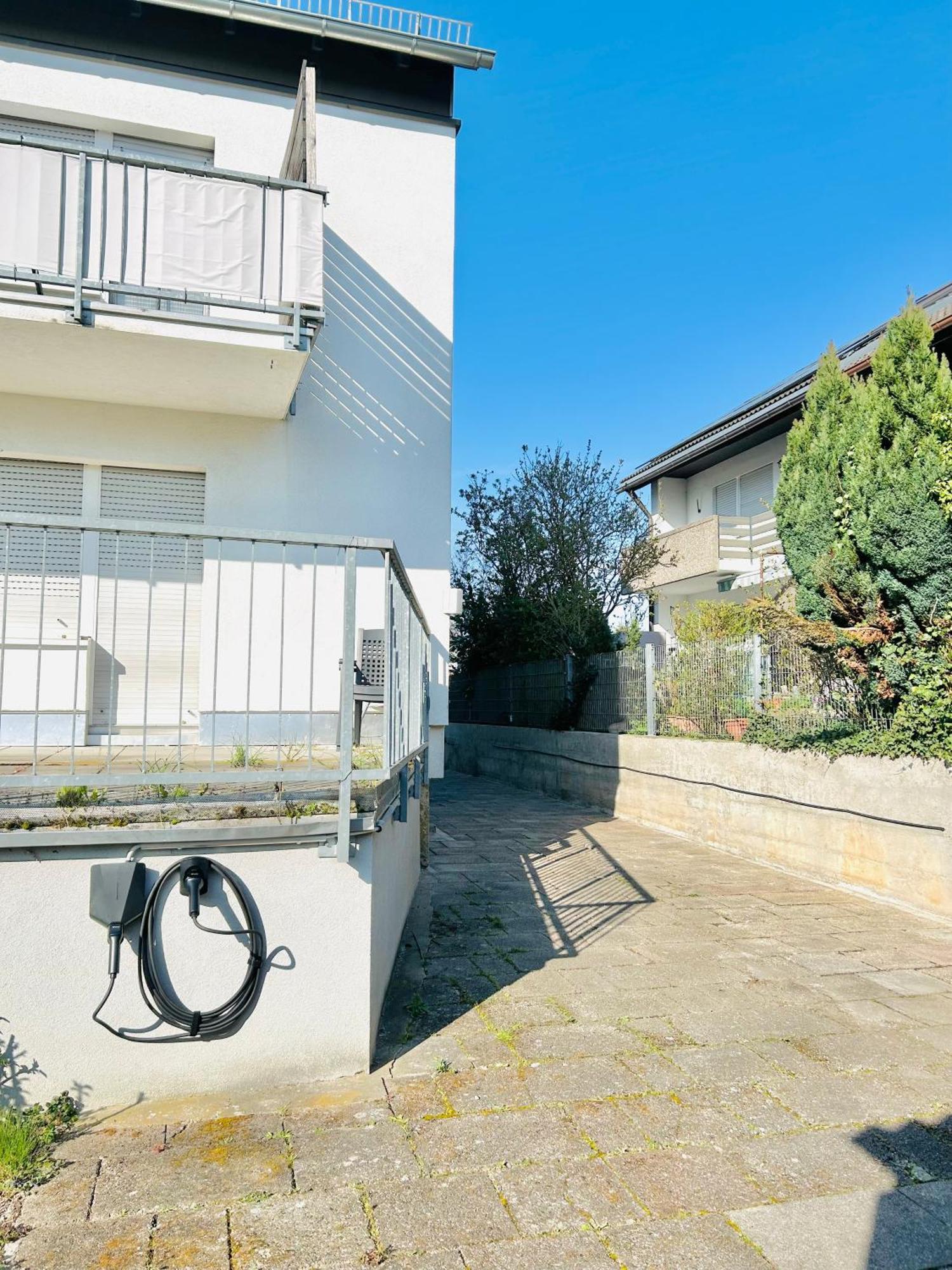 Stadtrand Oase Karlsruhe Mit Balkon 外观 照片